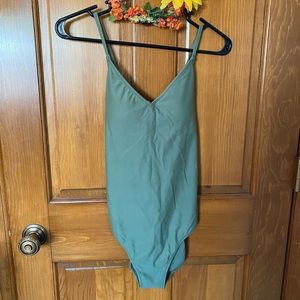 Aerie Lace Back One Piece Swimsuit